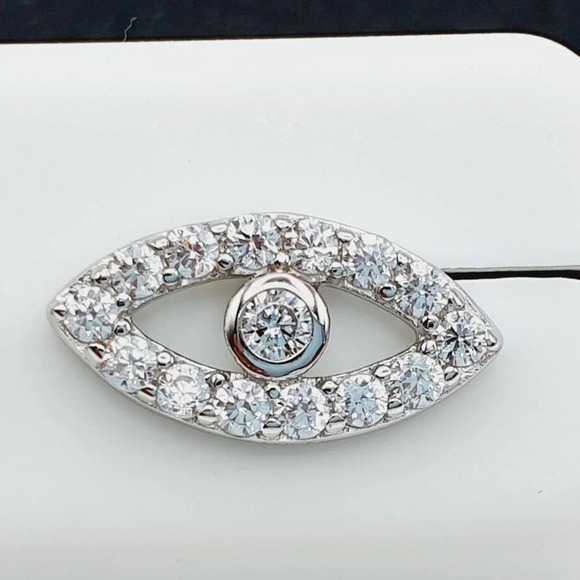 "925 sterling silver luxury CZ earrings for women/girls, Best for RJUS21… - Picture 7 of 7